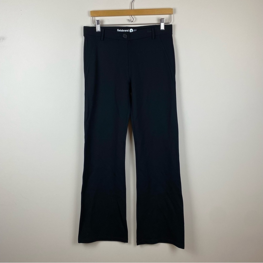 Betabrand Straight Leg Classic Yoga Dress Pant